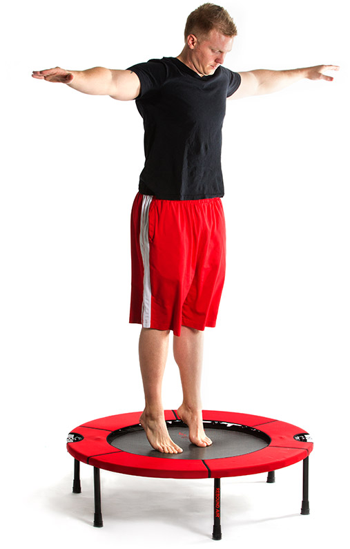 Rebounder Excercising